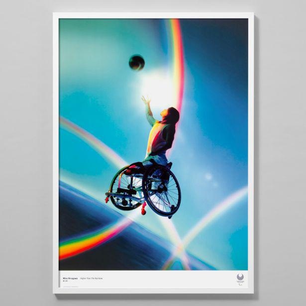 パラリンピックをテーマとした蜷川実花のポスター「Higher than the Rainbow 」