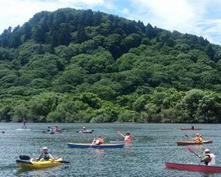 道の駅で気軽にカヌー体験！秋田県能代市で「道の駅ふたついプチカヌー」が開催中