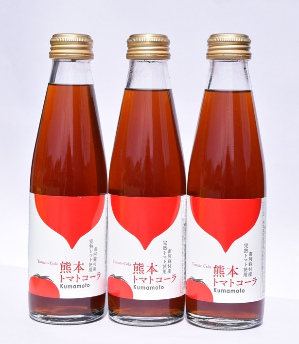 「九州応援マルシェ」で販売する「熊本トマトコーラ」