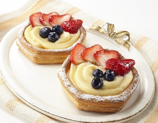 「トロワグロ」の「ゆうべに苺のデニッシュ」(345円)