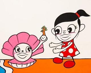 コロナをぶっとばせ！『先生は、デビルマン』の絵本作家ナガイツトム氏の作品展が日本橋で開催