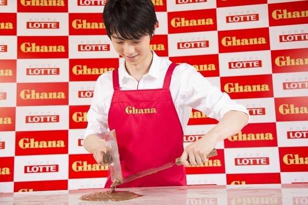 丁寧に作業
