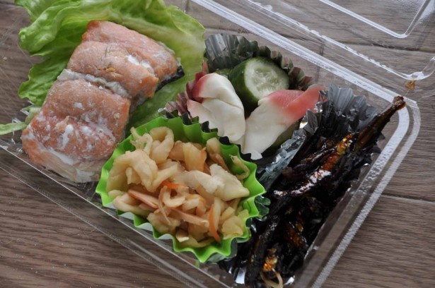 北海道豊頃町・観賞会用に用意されていた「きいちゃん食堂」のメニュー