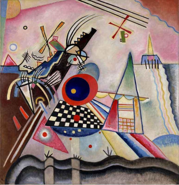 ワシリー・カンディンスキー 《支え無し》 1923年 油彩／カンヴァス 97.3×93.7 cm