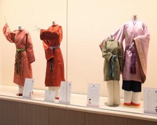 『万葉集』時代の衣装が展示、富山県の高岡市万葉歴史館で「山口千代子 万葉衣装展」が開催中