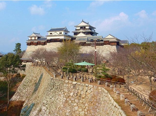 松山城本丸と天守