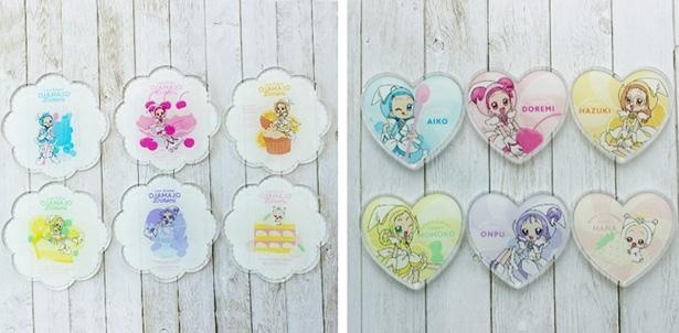 「アクリルコースター」(ランダム6種／750円)、「アクリルマグネット」(ランダム6種／600円)