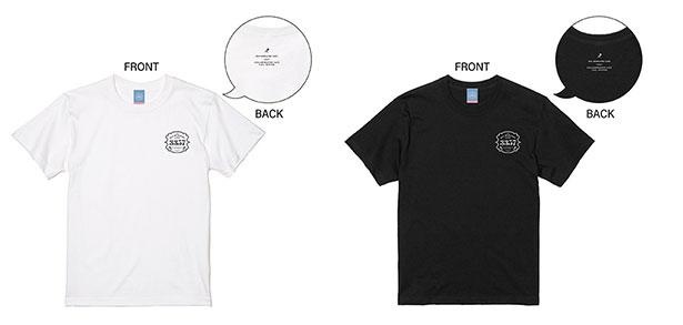 シンプルなTシャツはS、M、L、XLの4サイズを展開