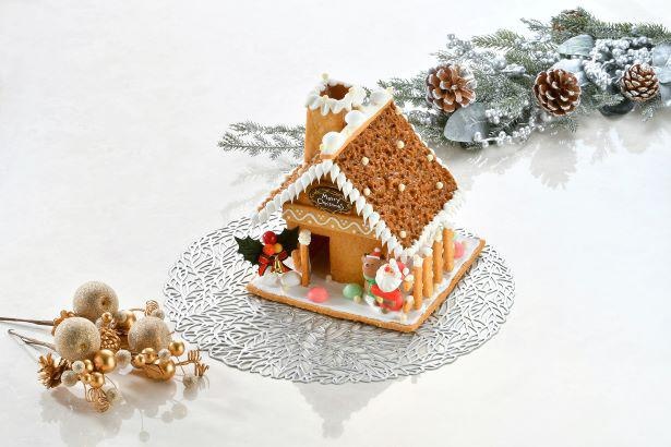 伝統的なクリスマスケーキ「ヘキセンハウス(お菓子の家)」