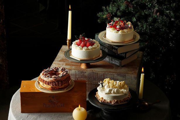 4種のホールケーキがある「クリスマス コレクション」