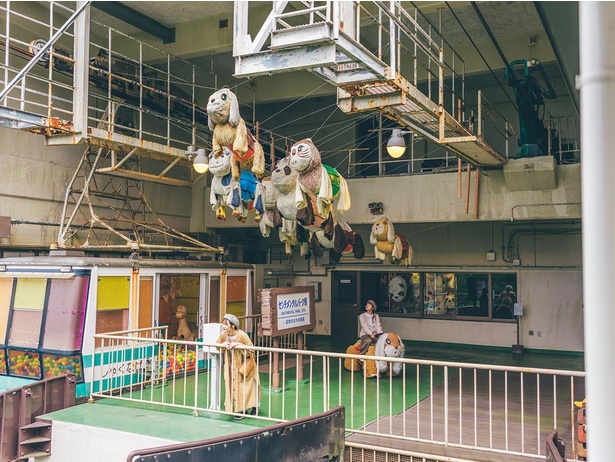 竹内みか「センチメンタルパーク駅－追憶のなかの楽園－」(六甲有馬ロープウェーに展示)
