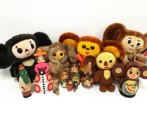 かわいい人形が集合！横浜人形の家で「チェブラーシカとロシアのかわいい人形たち展」開催中