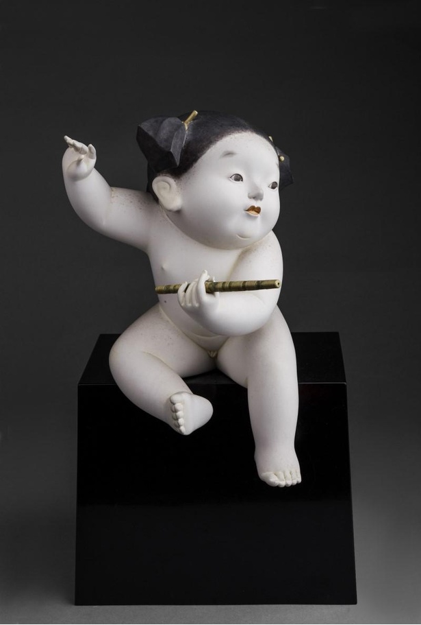 「童心戯笛」野口光彦作 1956年(昭和31年)