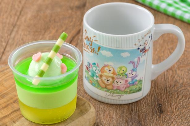 「マスカットムース＆レモンゼリー、スーベニアカップ付き」(940円)