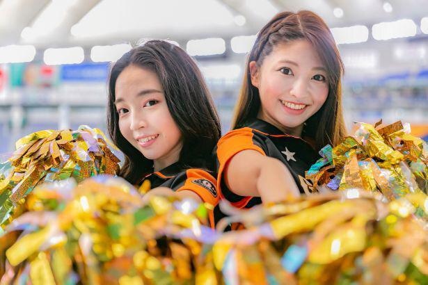 写真左から齊藤ななこ(神奈川県、HIP / MAMAMOO)&戸渡麻由奈(静岡県、TWIT / Hwa Sa)