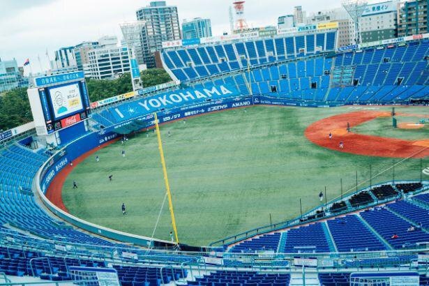 横浜スタジアムでは、19日の巨人戦から客席数の上限を1万6000人に