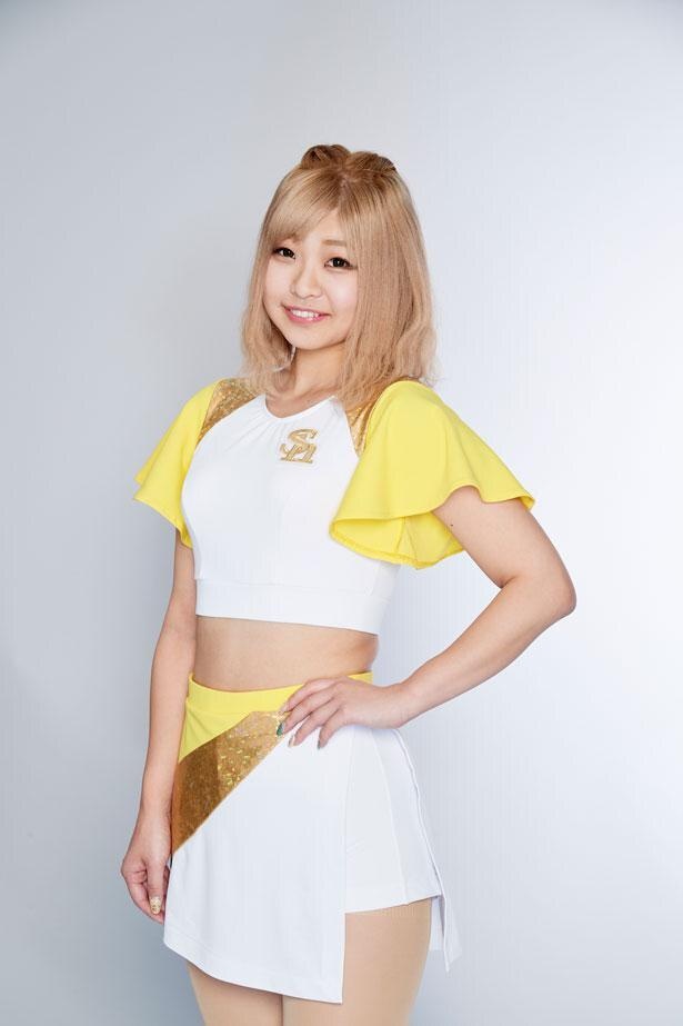 HANA、出身地：千葉県、特技：ウクレレ、コメント：今シーズンもHANAワールド全開！一緒にホークスを盛り上げていくよ～