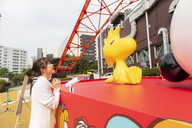 ハピネスを届けにやってくる 特大スヌーピーを乗せた Snoopy Happiness Float が全国を縦断 画像6 11 キャラクターたちとの カワイイ出会い キャラwalker ウォーカープラス