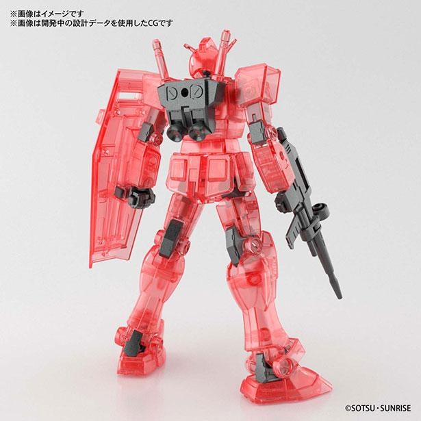 11月14日(DAY3)の特典ENTRY GRADE1/144 RX-78-2 ガンダム［クリアレッド］