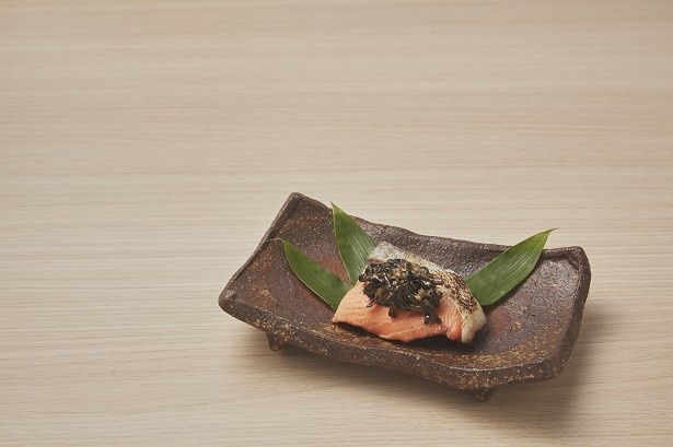 「鮭の和風特製ソース焼き 磯の香り」