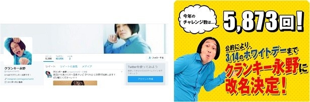 早速、SNSアカウント限定で改名