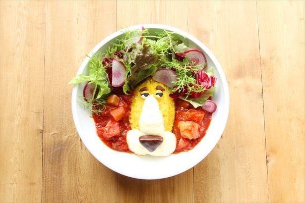 各キャラクターがイメージされた、かわいすぎるメニューはファン必見だ