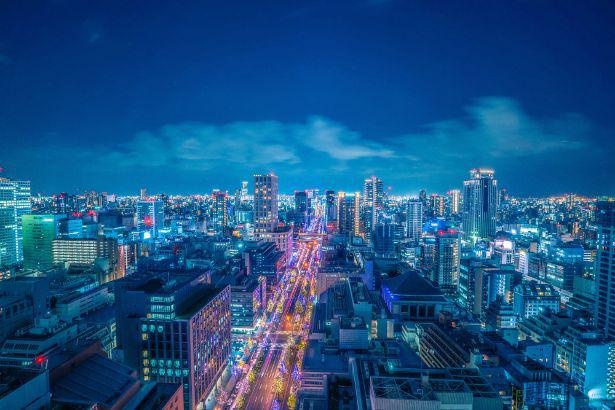 ザ ロイヤルパークホテル アイコニック 大阪御堂から眺める夜景