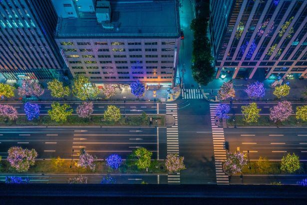 ザ ロイヤルパークホテル アイコニック 大阪御堂から眺める夜景