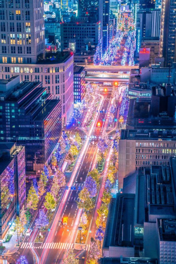 ザ ロイヤルパークホテル アイコニック 大阪御堂から眺める夜景