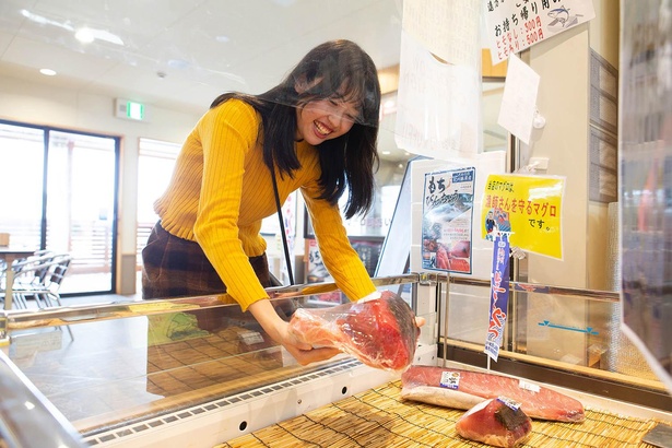 鮮度抜群の生まぐろを卸売価格で購入できる