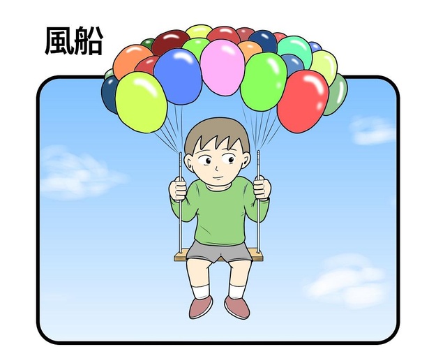 「風船」1/4