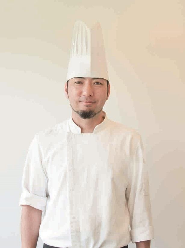 patisserie GHIBLIオーナーパティシエの島尻慎也さん