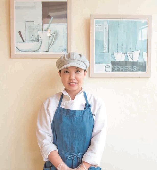 cake ＆ cafe VANILLAオーナーパティシエの川喜田奈津枝さん