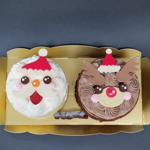 patisserie GHIBLIの「ペアー」(生クリーム4号＆ショコラ4号6200円)は、生クリームとショコラ両方がほしい人にもうってつけ