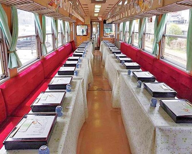 明知鉄道の食堂車で自然薯グルメを味わう！岐阜県恵那市でロマンあふれるドライブを