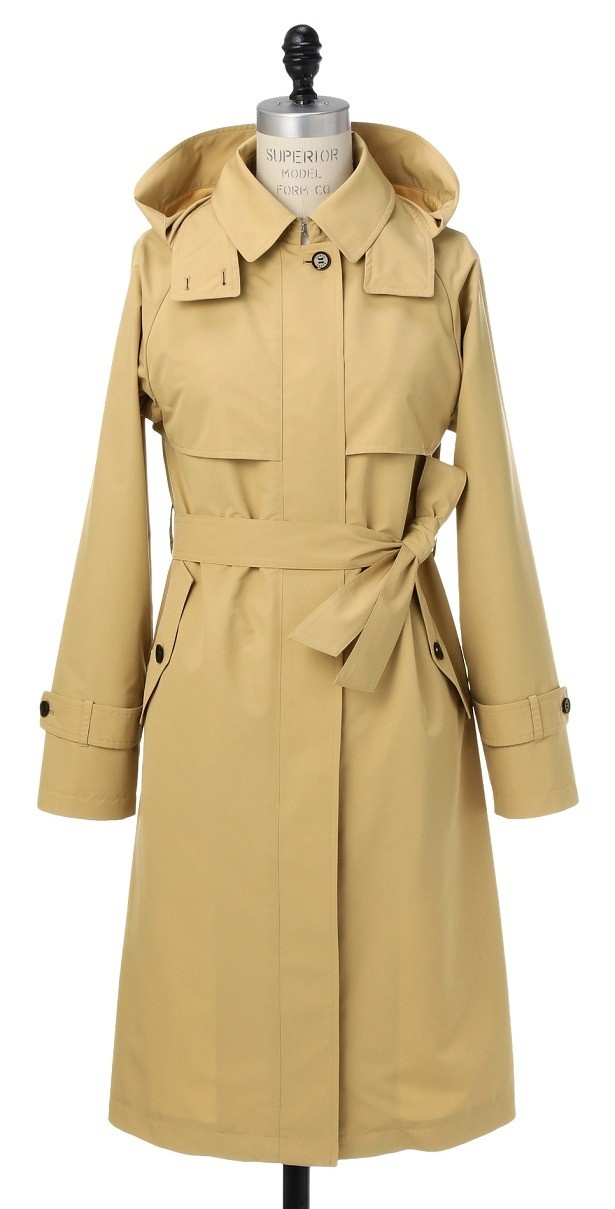 婦人服の「バルカラーコート　比翼仕立て」(6万9000円)