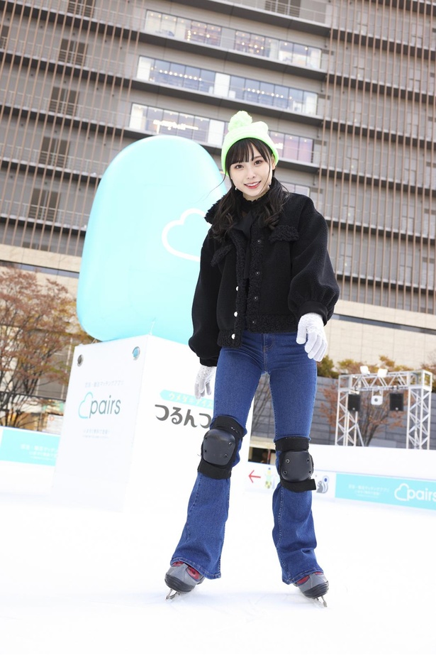 実はNMB48卒業生の薮下柊さんとスケートをしたことがあるそう