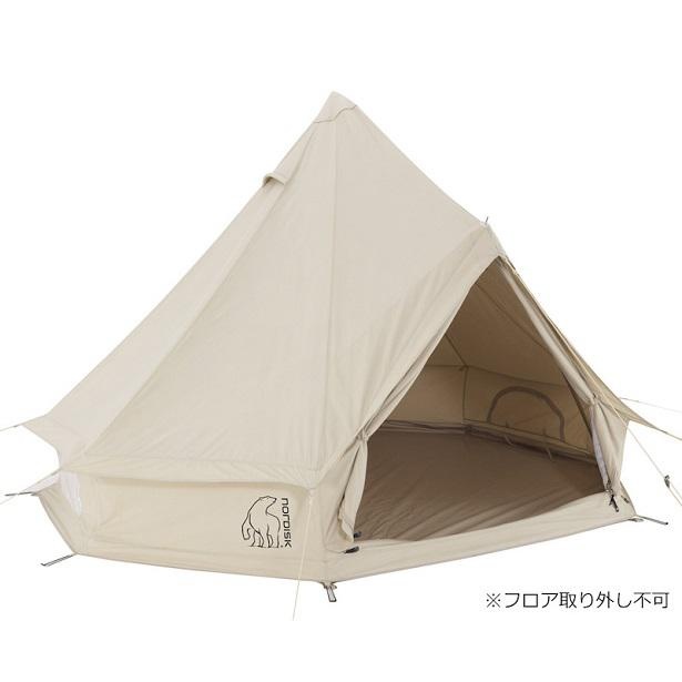 【こんな秘宝がもらえる！】1～3人程度で使用可能なNordisk製テント。撥水処理が施された軽量なテクニカルコットン素材で、1年通して快適に過ごすことができる。抽選で1名に