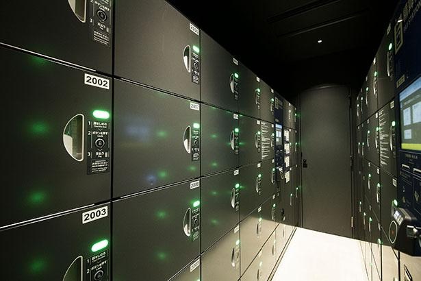 手荷物を預けられる｢虎ノ門横丁ロッカー」