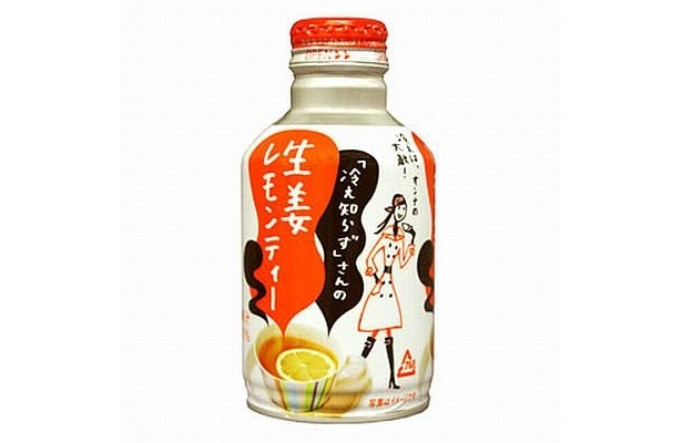 『｢冷え知らず｣さんの生姜レモンティー』は9月に発売。ショウガとレモンの爽やかな香りと、ピリリッとした後味が楽しめる
