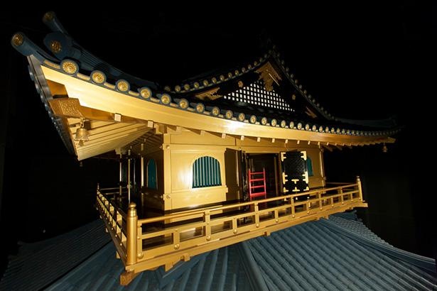 「泰巖歴史美術館」の安土城天主閣六層(復元)
