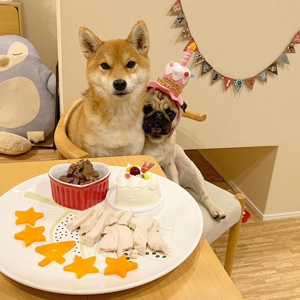 ラルくんの4歳の誕生日