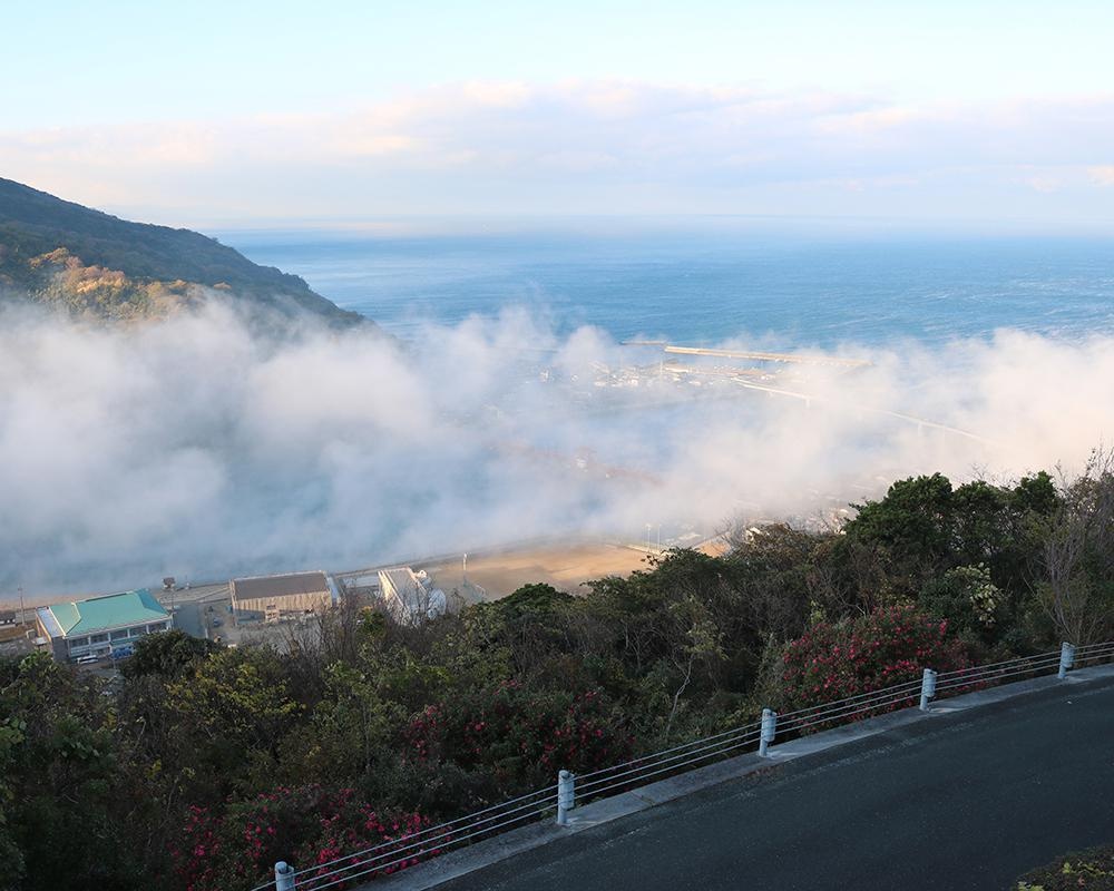 霧が町をのみ込む迫力満点の光景！愛媛県大洲市で「肱川あらし」が観測できる季節が到来
