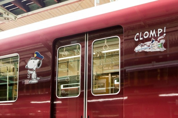 画像5 12 出会えたらラッキー 阪急電鉄からスヌーピーの装飾電車が登場 ウォーカープラス