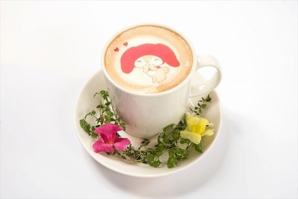 めろぉのほっとラテ(756円)