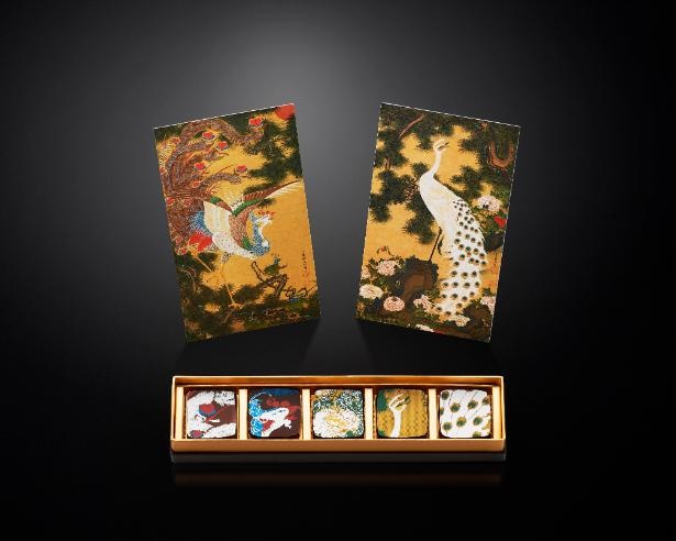 「Okada Museum Chocolate『若冲・孔雀鳳凰』」(2801円)