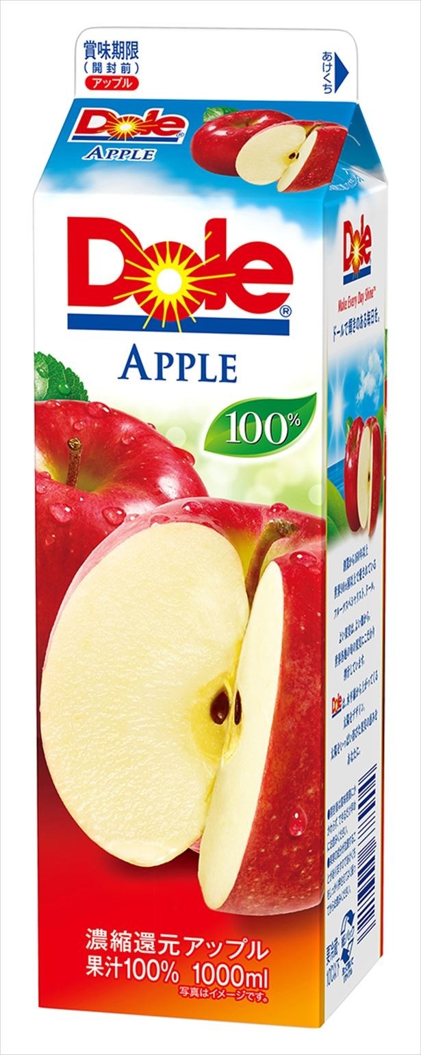 「Dole アップル100％」1000ml