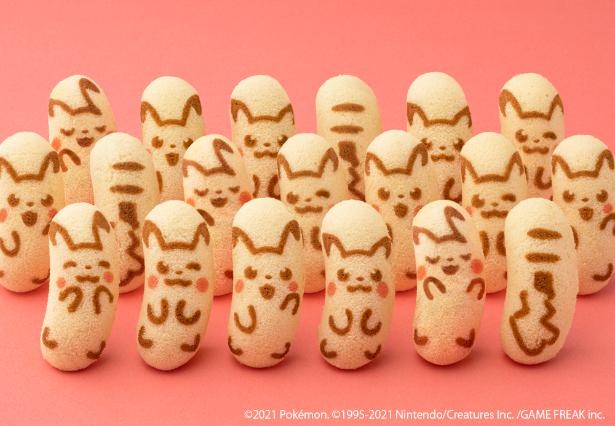 【写真】表情豊かな「ピカチュウ東京ばな奈」6種をズラリと並べてみた結果