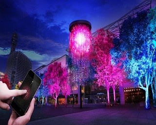 GReeeeNとコラボ！チームラボ光の近未来アートを横浜で体感