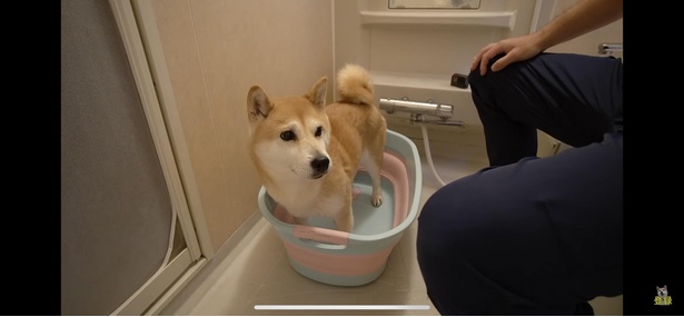 寒い日は足湯をしながら